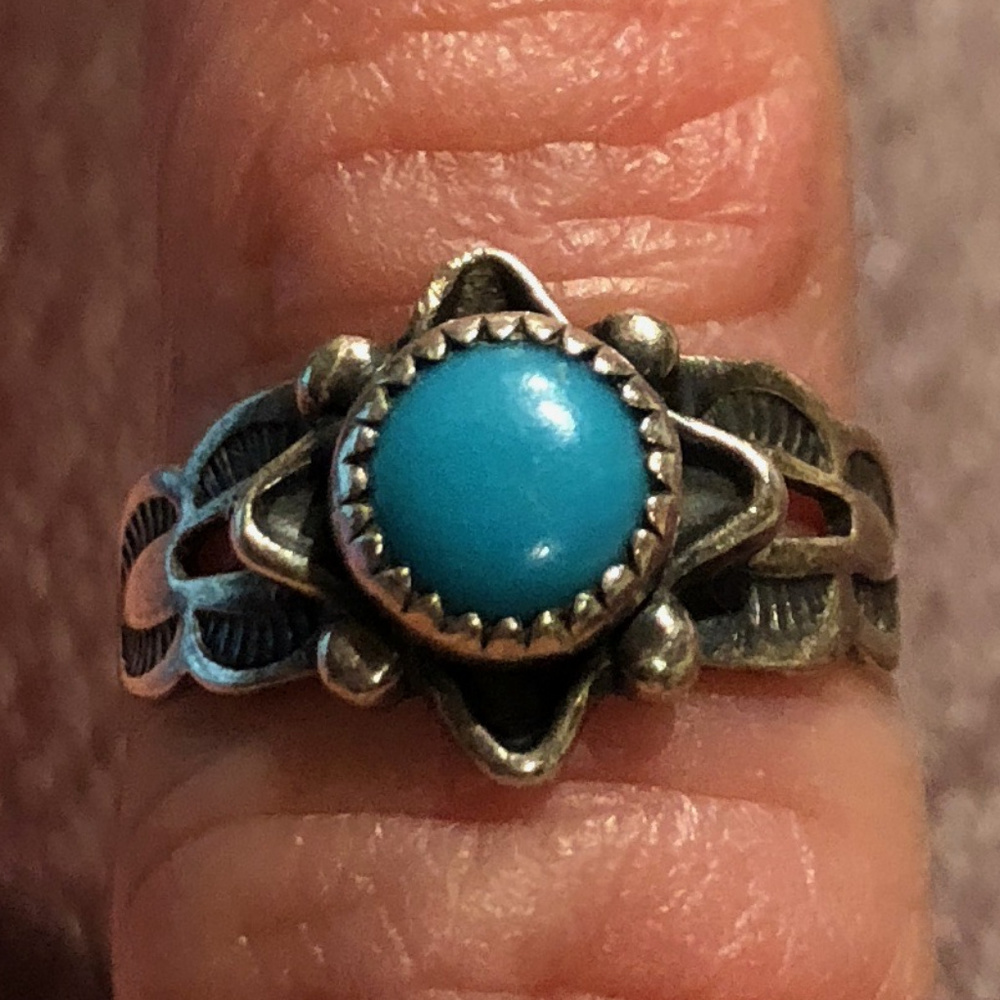 Tourquoise and Sterling Silver Ring